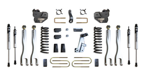2013-2018 RAM 3500 4WD DIESEL 4" LIFT KIT W/ 4-LINKS (VULCAN SHOCKS)