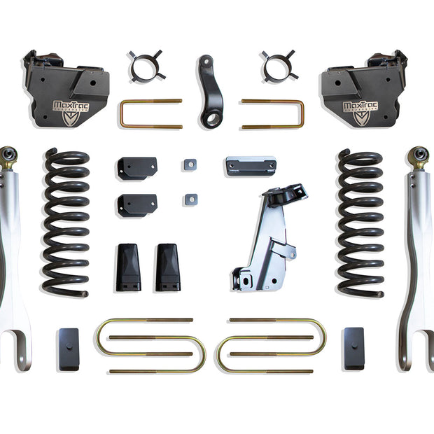 2013-2018 RAM 3500 4WD DIESEL 4" LIFT KIT W/ 4-LINKS (VULCAN RESERVOIR SHOCKS) (FACTORY REAR AIR RIDE)