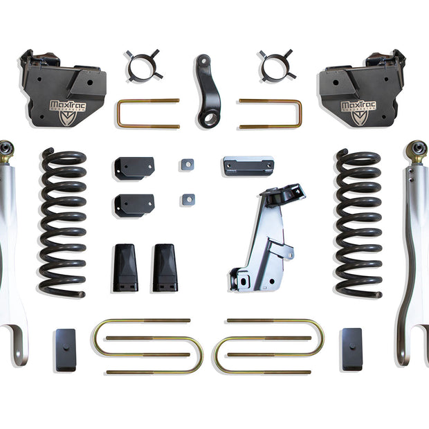 2013-2018 RAM 3500 4WD DIESEL 4" LIFT KIT W/ 4-LINKS (VULCAN RESERVOIR SHOCKS)