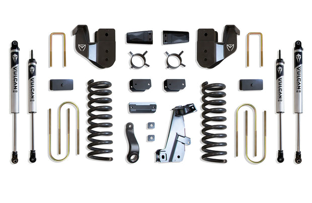 2013-2018 RAM 3500 4WD DIESEL 4" LIFT KIT (VULCAN SHOCKS)