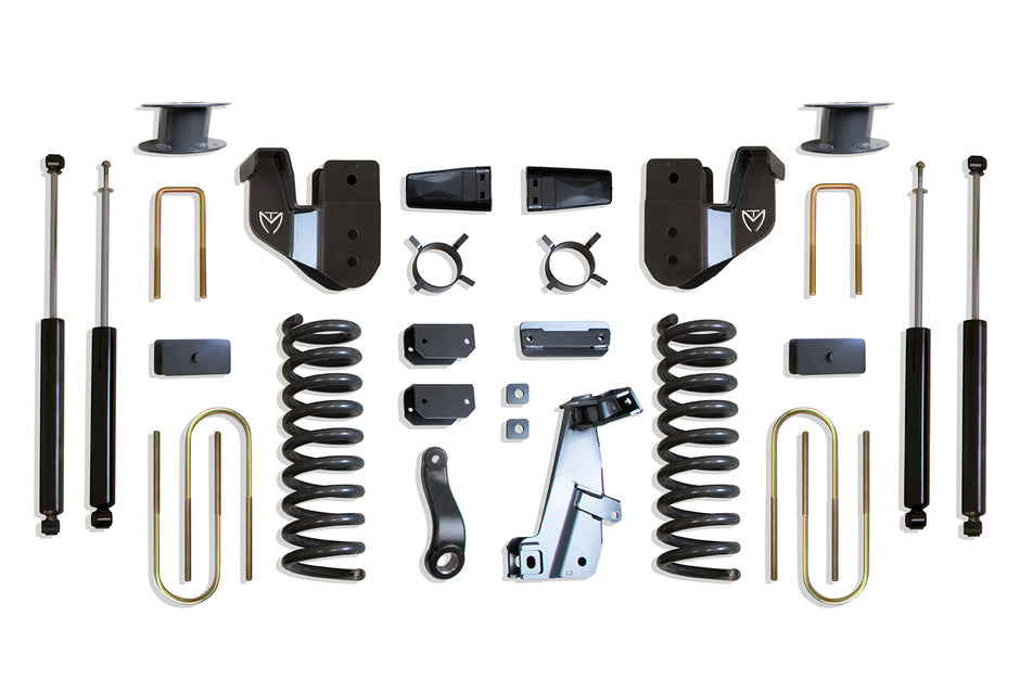 2013-2018 RAM 3500 4WD DIESEL 6" LIFT KIT (MAX TRAC SHOCKS) (FACTORY REAR AIR RIDE)