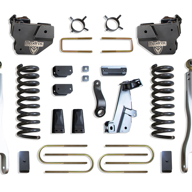 2013-2018 RAM 3500 4WD DIESEL 6" LIFT KIT W/ 4-LINKS (VULCAN SHOCKS) (FACTORY REAR AIR RIDE)