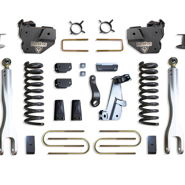 2013-2018 RAM 3500 4WD DIESEL 6" LIFT KIT W/ 4-LINKS (VULCAN RESERVOIR SHOCKS) (FACTORY REAR AIR RIDE)