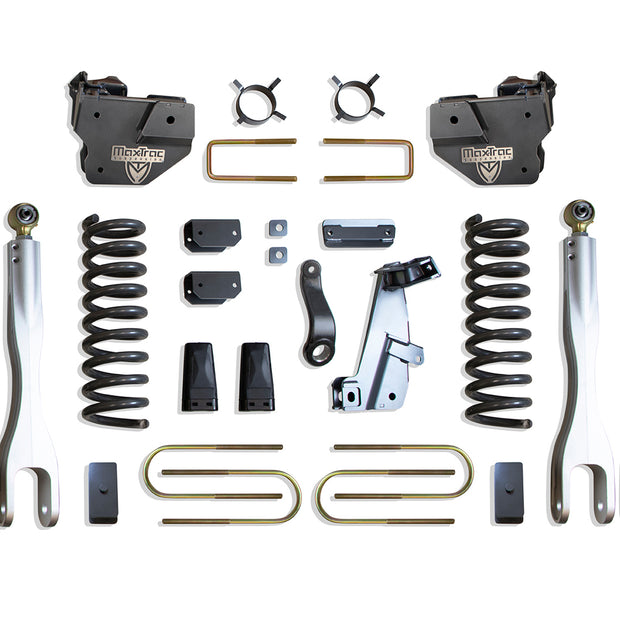 2013-2018 RAM 3500 4WD DIESEL 6" LIFT KIT W/ 4-LINKS (VULCAN RESERVOIR SHOCKS)