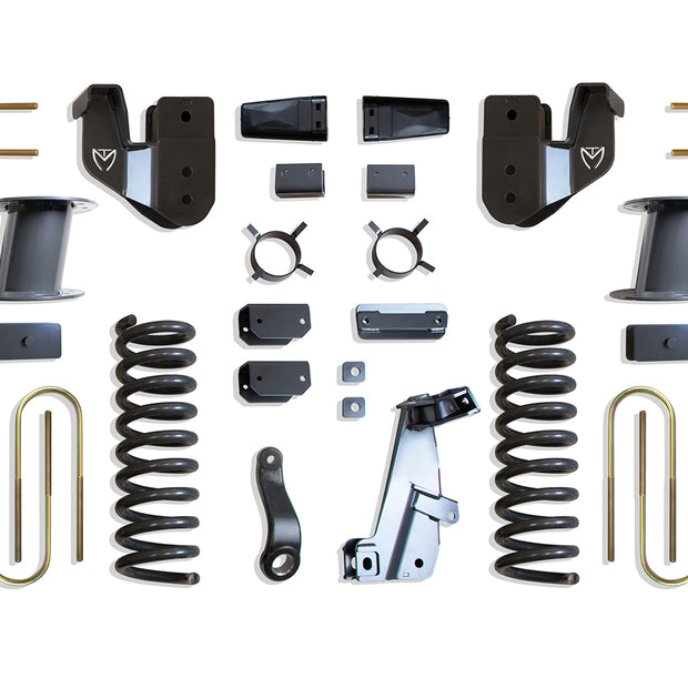 2013-2018 RAM 3500 4WD DIESEL 8" LIFT KIT (MAX TRAC SHOCKS) (FACTORY REAR AIR RIDE)