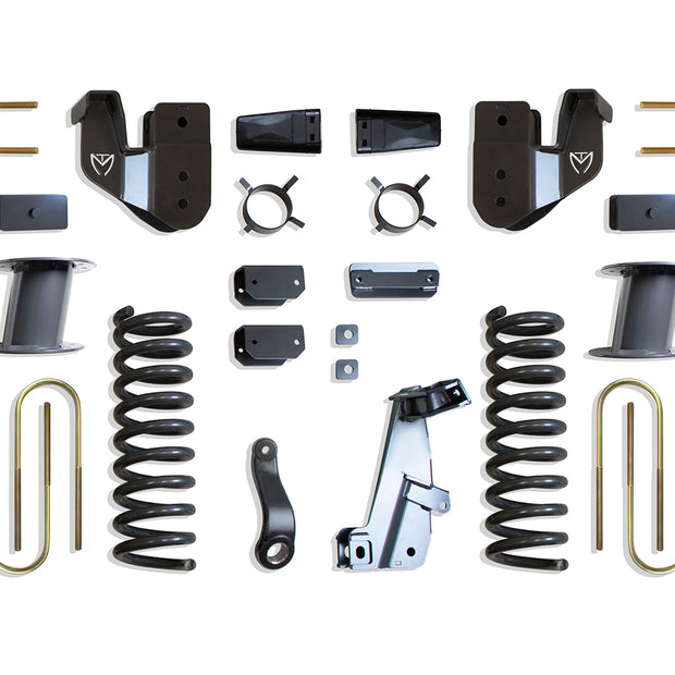 2013-2018 RAM 3500 4WD DIESEL 8" LIFT KIT (FOX SHOCKS) (FACTORY REAR AIR RIDE)