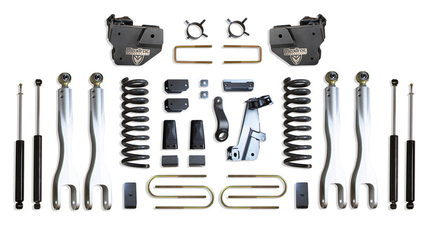 2013-2018 RAM 3500 4WD DIESEL 8" LIFT KIT W/ 4-LINKS  (MAX TRAC SHOCKS)