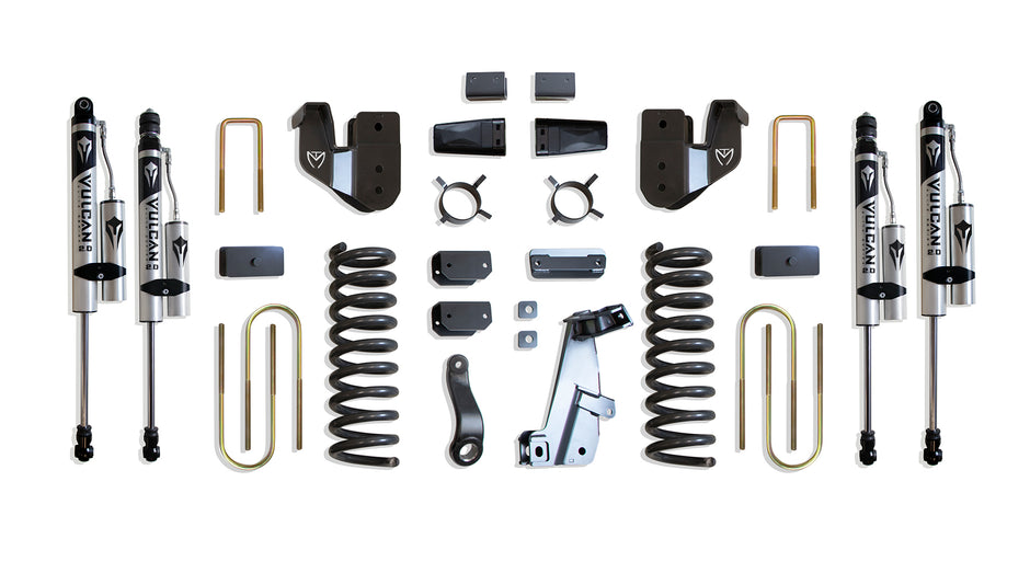 2013-2018 RAM 3500 4WD DIESEL 8" LIFT KIT (VULCAN RESERVOIR SHOCKS)