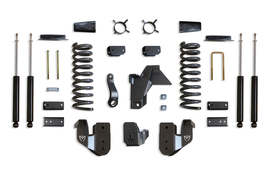 2019-2024 RAM 2500 4WD DIESEL 4" LIFT KIT (MAX TRAC SHOCKS) (FACTORY REAR AIR RIDE)