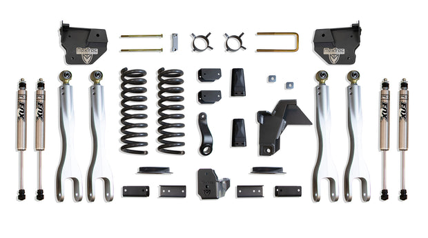 2019-2024 RAM 2500 4WD DIESEL 4" LIFT KIT W/ 4-LINKS (FOX SHOCKS) (FACTORY REAR AIR RIDE)
