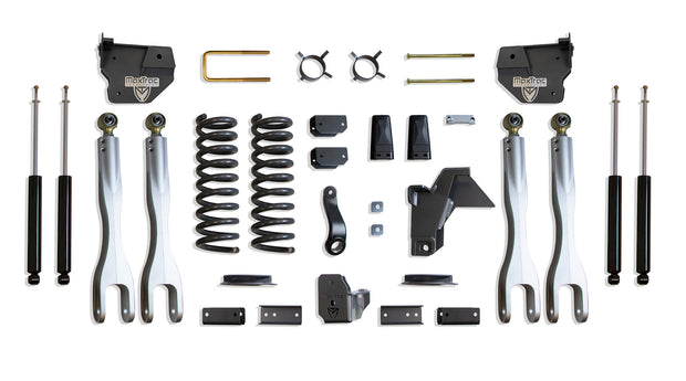 2019-2024 RAM 2500 4WD DIESEL 4" LIFT KIT W/ 4-LINKS (MAX TRAC SHOCKS) (FACTORY REAR AIR RIDE)
