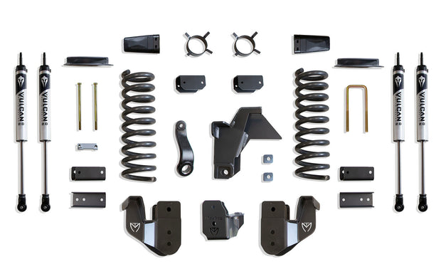 2019-2024 RAM 2500 4WD DIESEL 4" LIFT KIT (VULCAN SHOCKS) (FACTORY REAR AIR RIDE)
