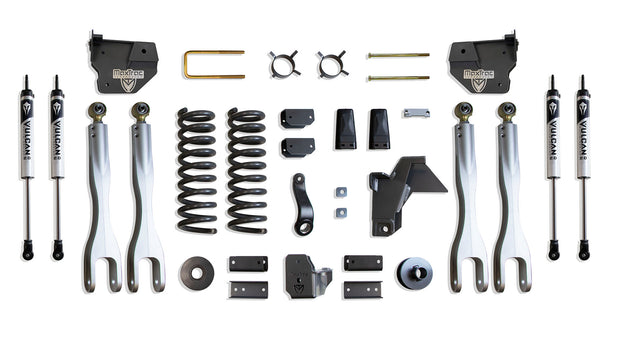 2019-2024 RAM 2500 4WD DIESEL 4" LIFT KIT W/ 4-LINKS (VULCAN SHOCKS)