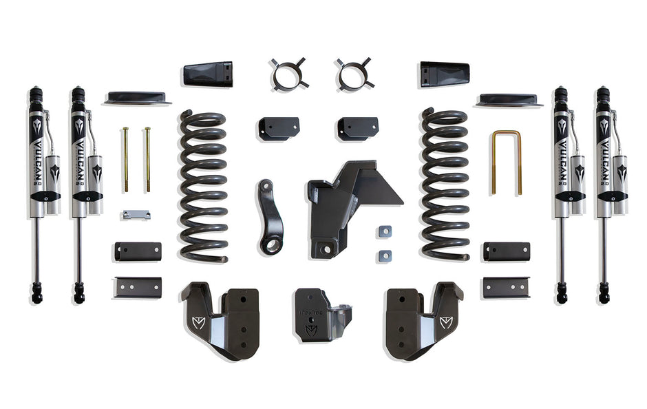 2019-2024 RAM 2500 4WD DIESEL 4" LIFT KIT (VULCAN RESERVOIR SHOCKS) (FACTORY REAR AIR RIDE)