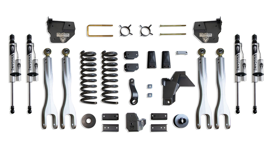 2019-2024 RAM 2500 4WD DIESEL 4" LIFT KIT W/ 4-LINKS (VULCAN RESERVOIR SHOCKS)
