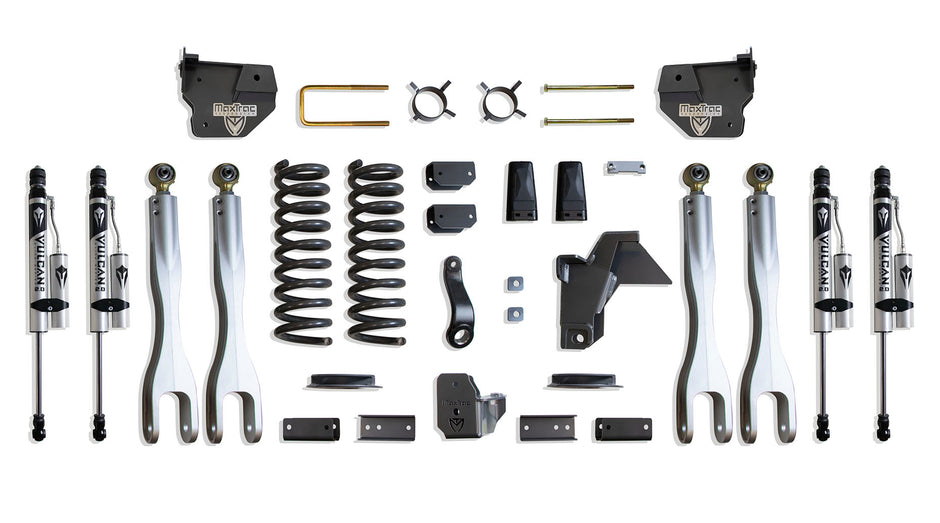 2019-2024 RAM 2500 4WD DIESEL 4" LIFT KIT W/ 4-LINKS (VULCAN RESERVOIR SHOCKS) (FACTORY REAR AIR RIDE)
