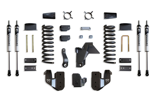 2019-2024 RAM 2500 4WD DIESEL 6" LIFT KIT (VULCAN SHOCKS) (FACTORY REAR AIR RIDE)