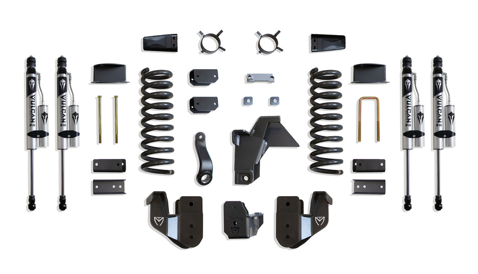 2019-2024 RAM 2500 4WD DIESEL 6" LIFT KIT (VULCAN RESERVOIR SHOCKS) (FACTORY REAR AIR RIDE)