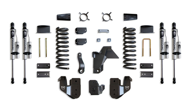 2019-2024 RAM 2500 4WD DIESEL 6" LIFT KIT (VULCAN RESERVOIR SHOCKS) (FACTORY REAR AIR RIDE)