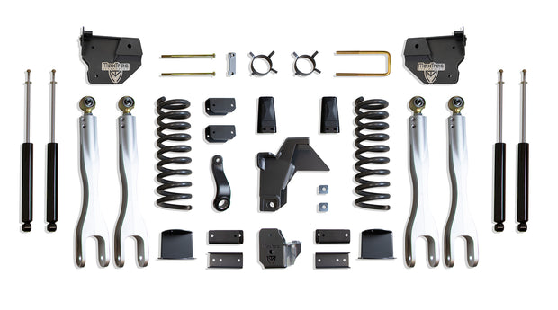 2019-2024 RAM 2500 4WD DIESEL 8" LIFT KIT W/ 4-LINKS (MAX TRAC SHOCKS) (FACTORY REAR AIR RIDE)