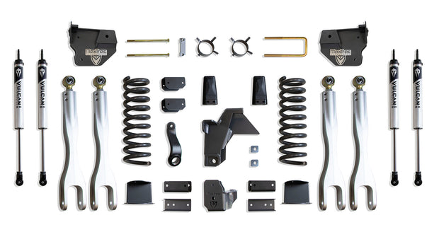 2019-2024 RAM 2500 4WD DIESEL 8" LIFT KIT W/ 4-LINKS (VULCAN SHOCKS) (FACTORY REAR AIR RIDE)
