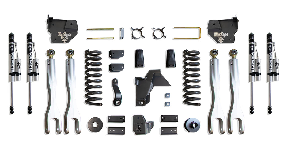 2019-2024 RAM 2500 4WD DIESEL 8" LIFT KIT W/ 4-LINKS (VULCAN RESERVOIR SHOCKS)