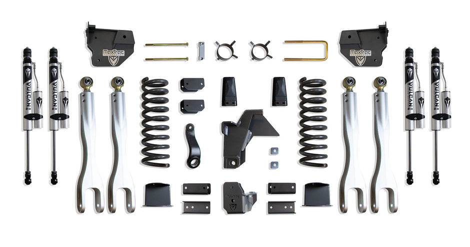 2019-2024 RAM 2500 4WD DIESEL 8" LIFT KIT W/ 4-LINKS (VULCAN RESERVOIR SHOCKS) (FACTORY REAR AIR RIDE)