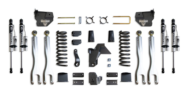 2019-2024 RAM 2500 4WD DIESEL 8" LIFT KIT W/ 4-LINKS (VULCAN RESERVOIR SHOCKS) (FACTORY REAR AIR RIDE)
