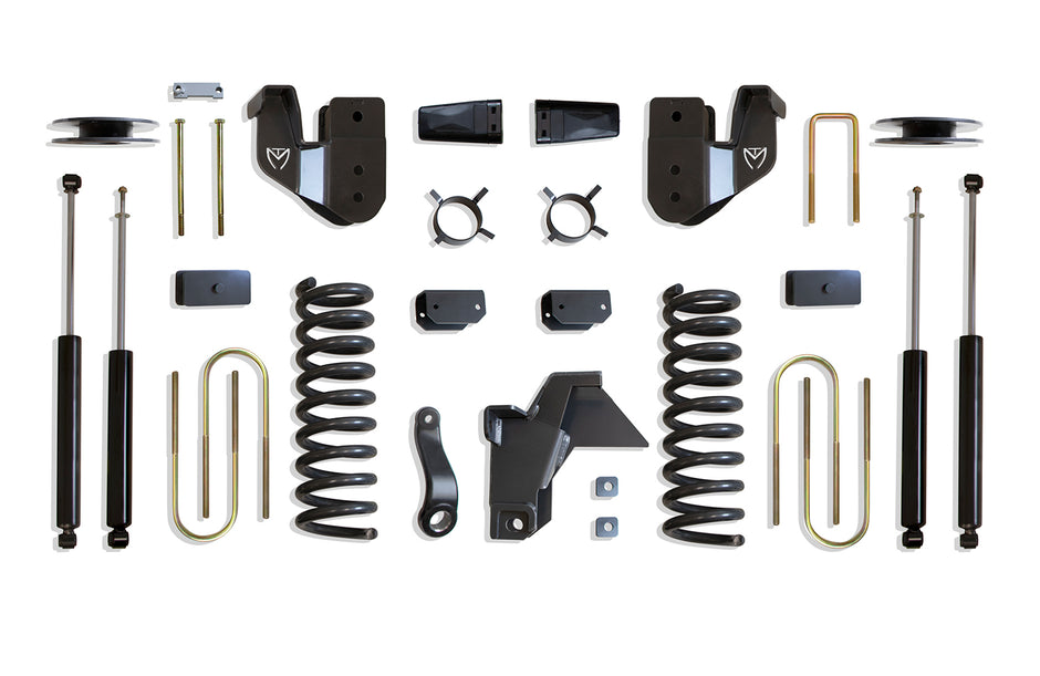 2019-2024 RAM 3500 4WD DIESEL 4" LIFT KIT (MAX TRAC SHOCKS) (FACTORY REAR AIR RIDE)
