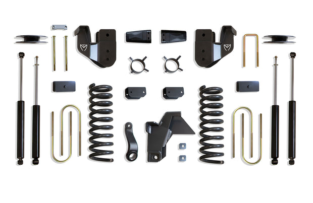 2019-2024 RAM 3500 4WD DIESEL 4" LIFT KIT (MAX TRAC SHOCKS) (FACTORY REAR AIR RIDE)