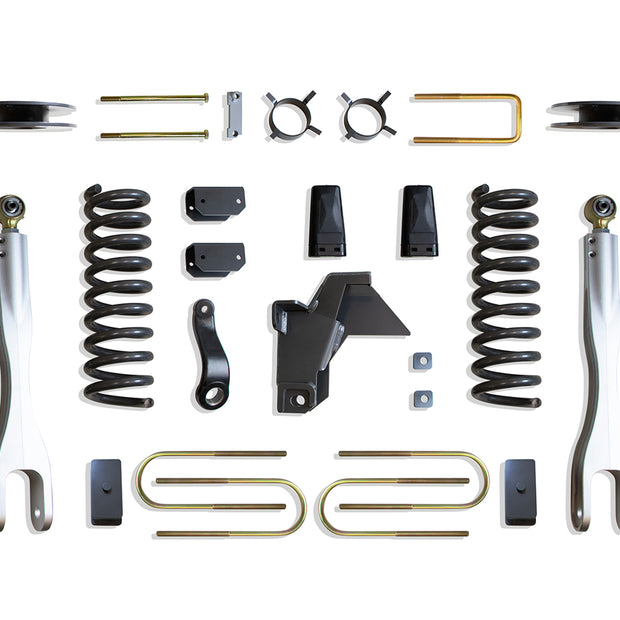 2019-2024 RAM 3500 4WD DIESEL 4" LIFT KIT W/ 4-LINKS (FOX SHOCKS) (FACTORY REAR AIR RIDE)