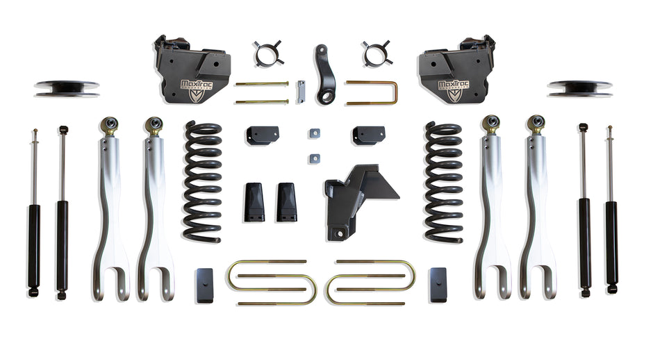 2019-2024 RAM 3500 4WD DIESEL 4" LIFT KIT W/ 4-LINKS (MAX TRAC SHOCKS) (FACTORY REAR AIR RIDE)