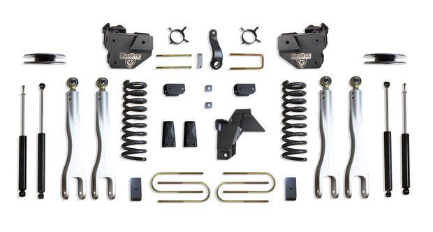 2019-2024 RAM 3500 4WD DIESEL 4" LIFT KIT W/ 4-LINKS (MAX TRAC SHOCKS) (FACTORY REAR AIR RIDE)