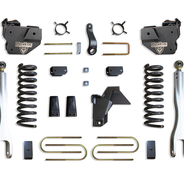 2019-2024 RAM 3500 4WD DIESEL 4" LIFT KIT W/ 4-LINKS (MAX TRAC SHOCKS) (FACTORY REAR AIR RIDE)