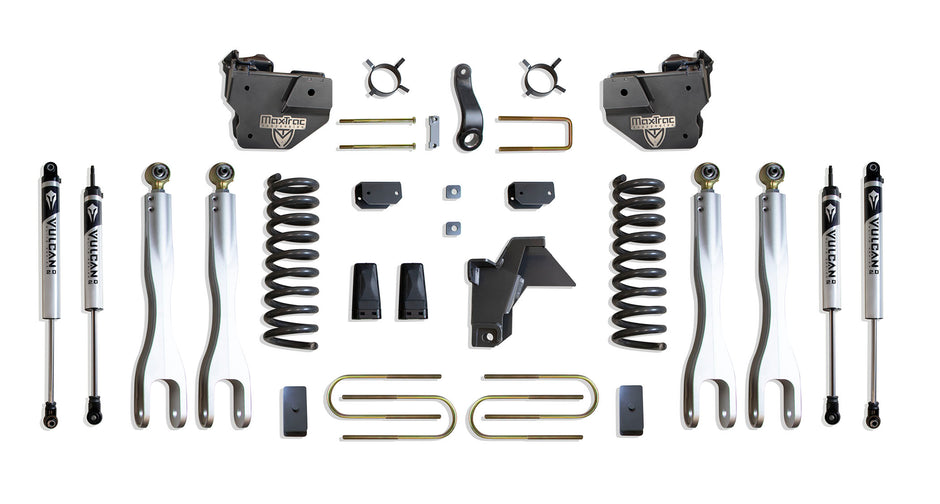 2019-2024 RAM 3500 4WD DIESEL 4" LIFT KIT W/ 4-LINKS (VULCAN SHOCKS)