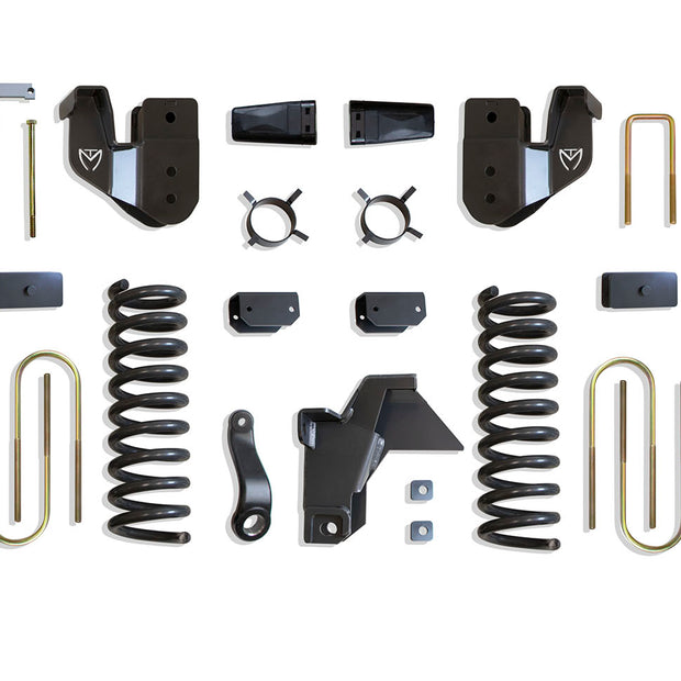 2019-2024 RAM 3500 4WD DIESEL 4" LIFT KIT (VULCAN RESERVOIR SHOCKS) (FACTORY REAR AIR RIDE)