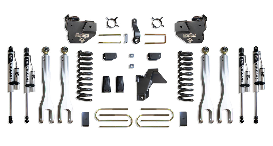 2019-2024 RAM 3500 4WD DIESEL 4" LIFT KIT W/ 4-LINKS (VULCAN RESERVOIR SHOCKS)