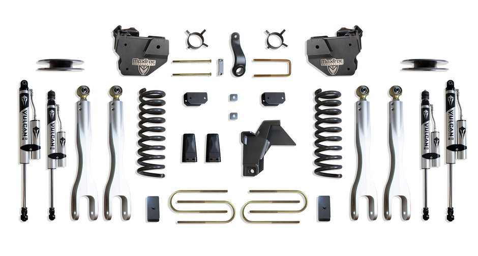 2019-2024 RAM 3500 4WD DIESEL 4" LIFT KIT W/ 4-LINKS (VULCAN RESERVOIR SHOCKS) (FACTORY REAR AIR RIDE)