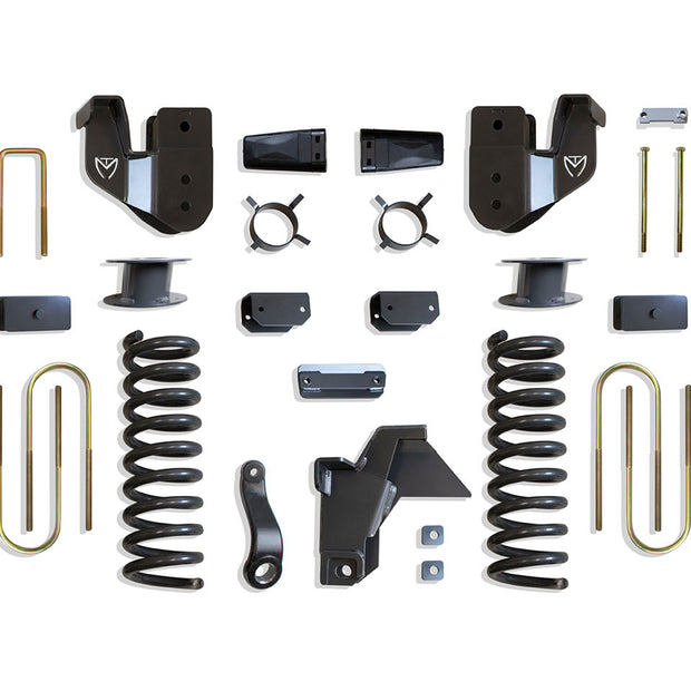 2019-2024 RAM 3500 4WD DIESEL 6" LIFT KIT (MAX TRAC SHOCKS) (FACTORY REAR AIR RIDE)