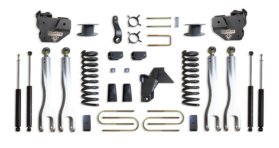 2019-2024 RAM 3500 4WD DIESEL 6" LIFT KIT W/ 4-LINKS (MAX TRAC SHOCKS) (FACTORY REAR AIR RIDE)