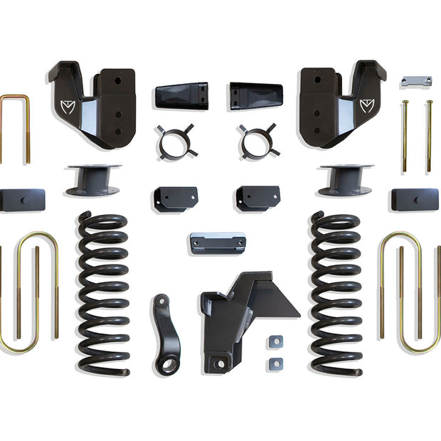 2019-2024 RAM 3500 4WD DIESEL 6" LIFT KIT (VULCAN SHOCKS) (FACTORY REAR AIR RIDE)