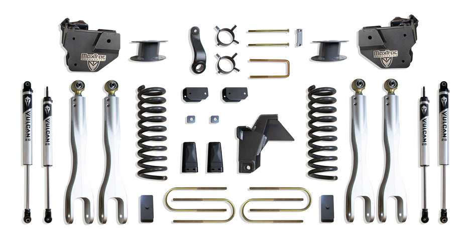 2019-2024 RAM 3500 4WD DIESEL 6" LIFT KIT W/ 4-LINKS (VULCAN SHOCKS) (FACTORY REAR AIR RIDE)