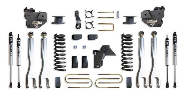 2019-2024 RAM 3500 4WD DIESEL 6" LIFT KIT W/ 4-LINKS (VULCAN SHOCKS) (FACTORY REAR AIR RIDE)