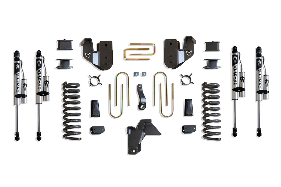2019-2024 RAM 3500 4WD DIESEL 6" LIFT KIT (VULCAN RESERVOIR SHOCKS) (FACTORY REAR AIR RIDE)