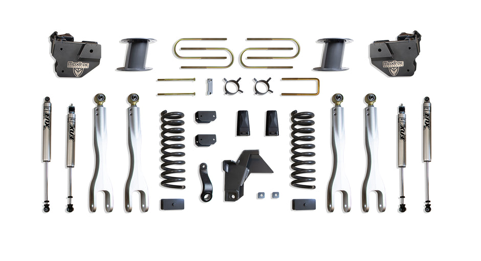 2019-2024 RAM 3500 4WD DIESEL 8" LIFT KIT W/ 4-LINKS (FOX SHOCKS) (FACTORY REAR AIR RIDE)