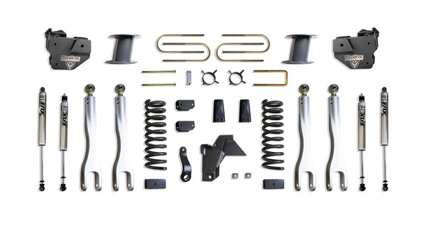 2019-2024 RAM 3500 4WD DIESEL 8" LIFT KIT W/ 4-LINKS (FOX SHOCKS) (FACTORY REAR AIR RIDE)