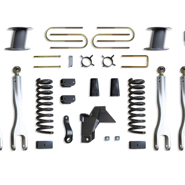 2019-2024 RAM 3500 4WD DIESEL 8" LIFT KIT W/ 4-LINKS (FOX SHOCKS) (FACTORY REAR AIR RIDE)