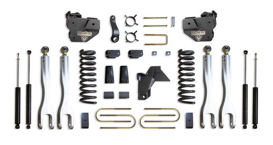 2019-2024 RAM 3500 4WD DIESEL 8" LIFT KIT W/ 4-LINKS  (MAX TRAC SHOCKS)