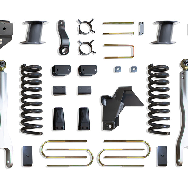 2019-2024 RAM 3500 4WD DIESEL 8" LIFT KIT W/ 4-LINKS (MAX TRAC SHOCKS) (FACTORY REAR AIR RIDE)