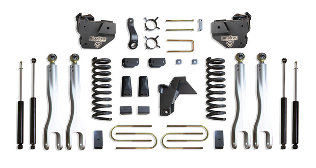 2019-2024 RAM 3500 4WD DIESEL 8" LIFT KIT W/ 4-LINKS  (MAX TRAC SHOCKS)